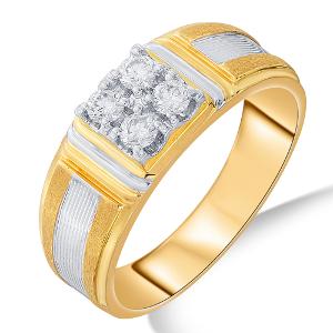 Buy 18 Karat Gold & Diamond Ring