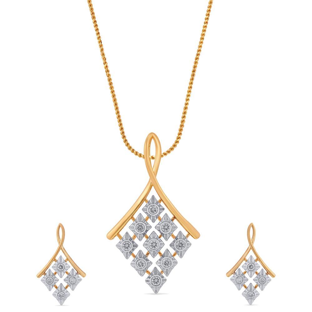 Buy Soara Diamond Pendant Set