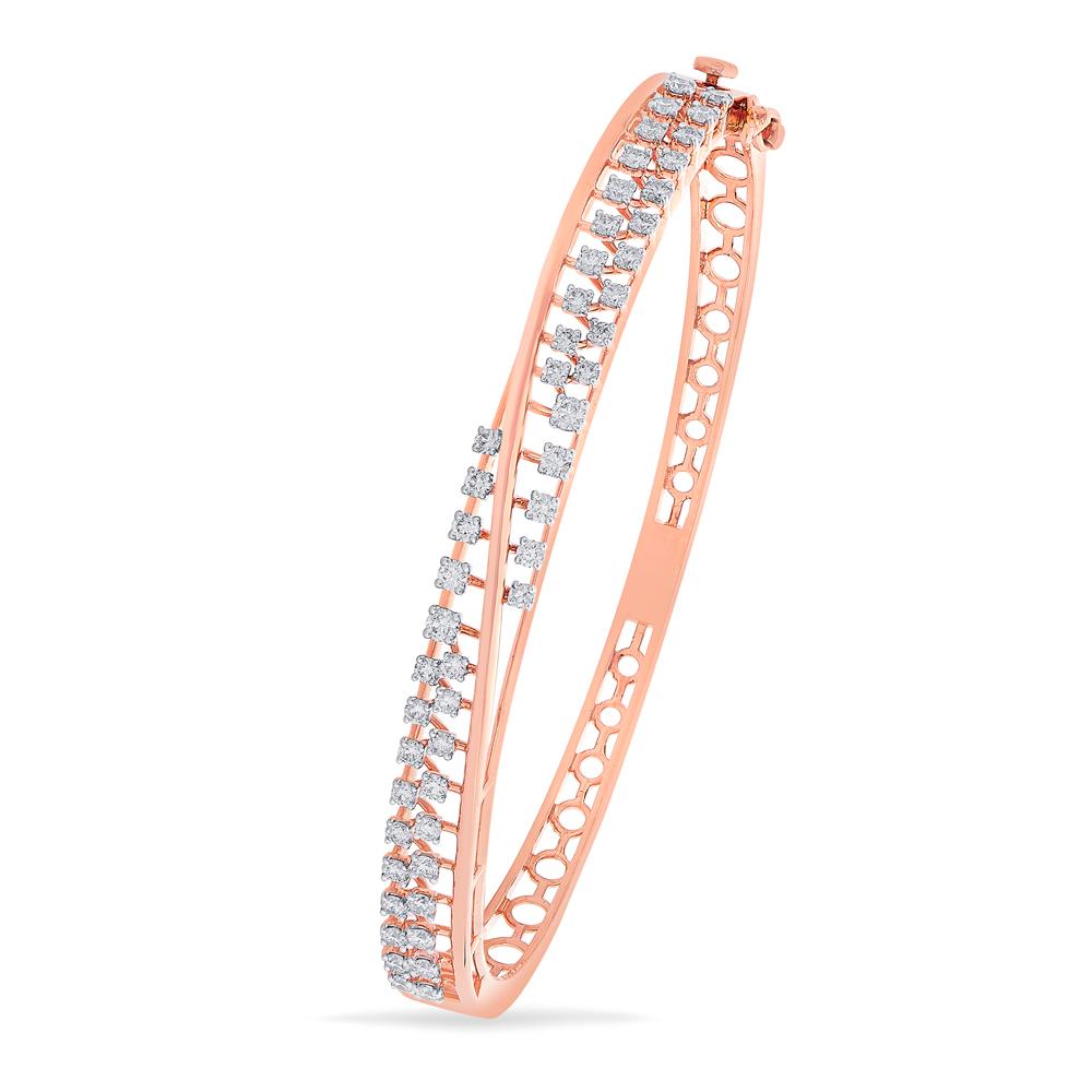 Buy 18 Karat Gold & Diamond Bracelet