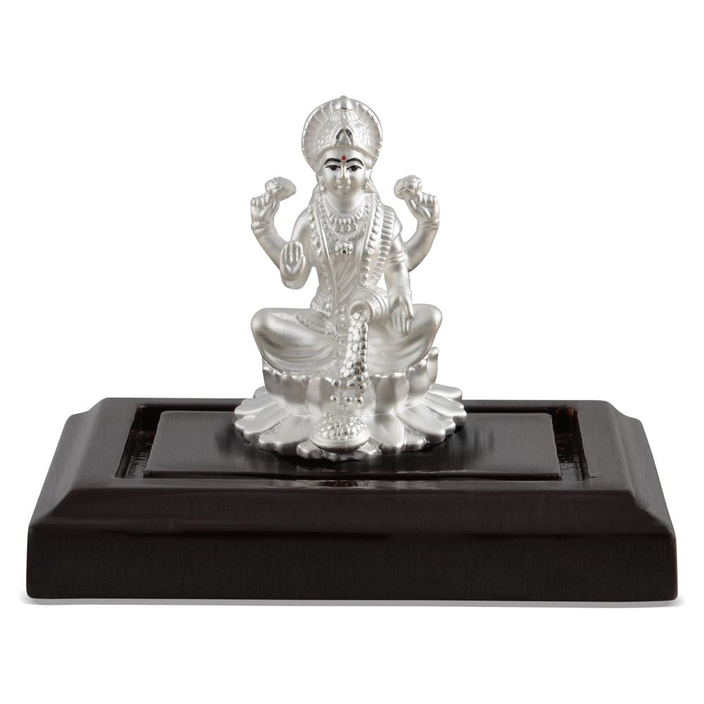 Goddess Laxmi Silver Idol | Idols - Reliance Jewels