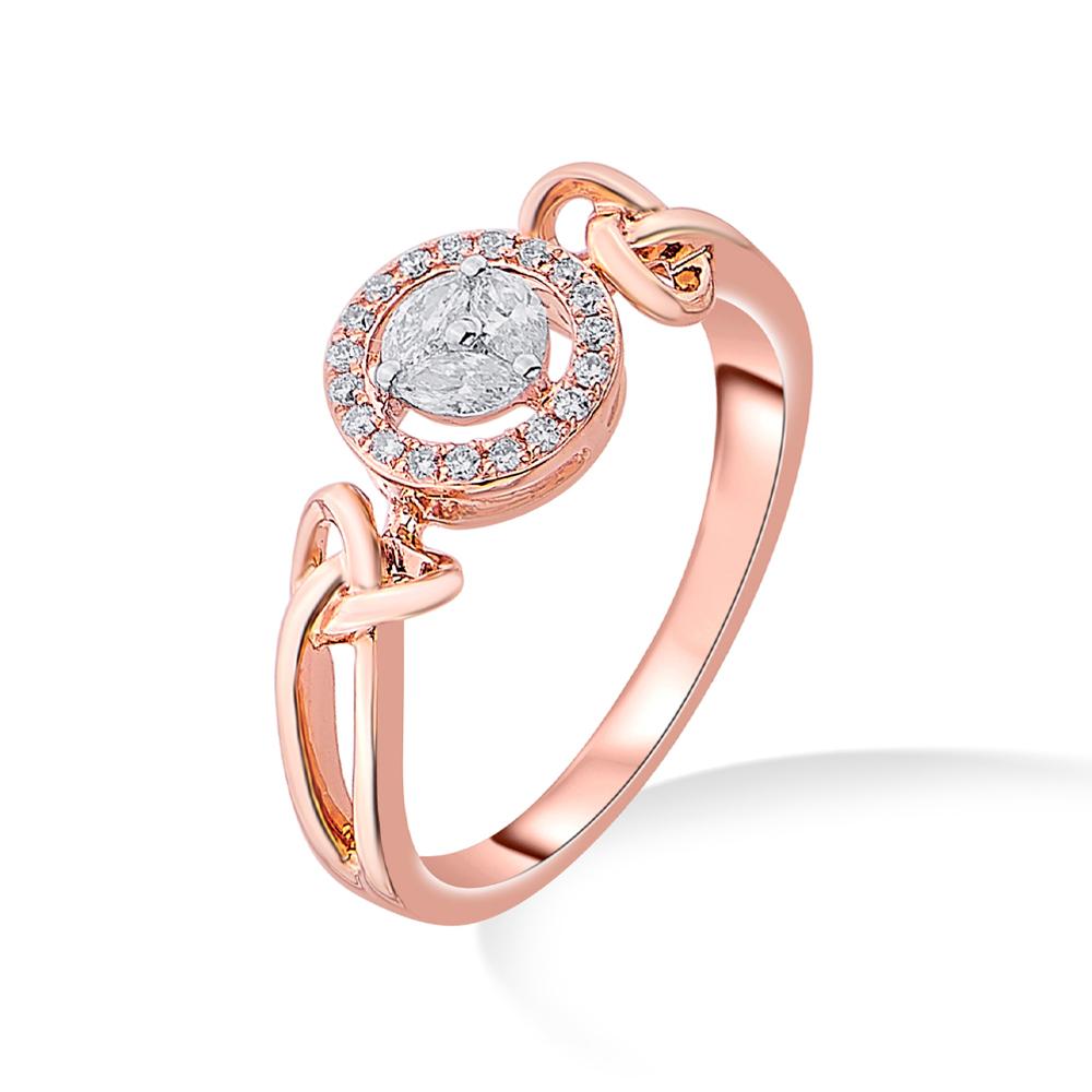 Buy 14 Karat Gold & Diamond Ring