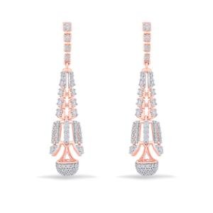 Buy 18 Karat Gold & Diamond Earrings