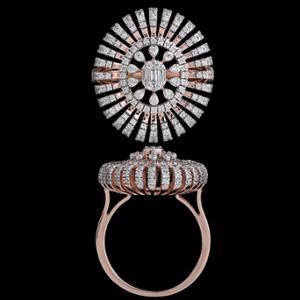Buy 14 Karat Gold & Diamond Ring