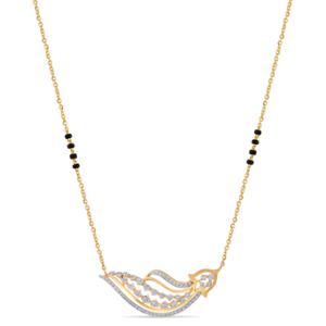 Buy 18 Karat Gold & Diamond Mangalsutra