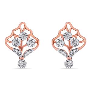 Buy Dazzling leaf earrings