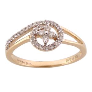 Buy 18 Karat Gold & Diamond Ring