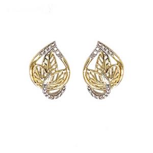 Buy 14 Karat Gold & Diamond Earrings