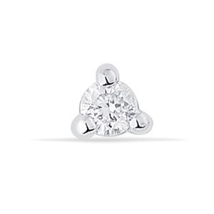 Buy 14 Karat Gold & Diamond Nose Pin