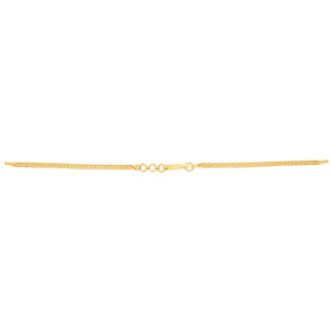 Buy 22 Karat Gold Back Chain