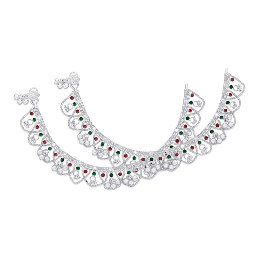 Buy 925 Purity Silver Anklet