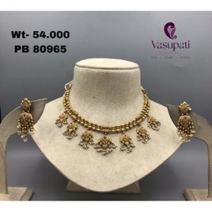 Buy 22 Karat Gold Necklace Set