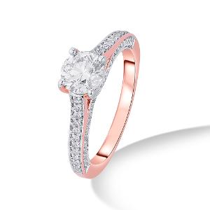 Buy 14 Karat Gold & Diamond Ring