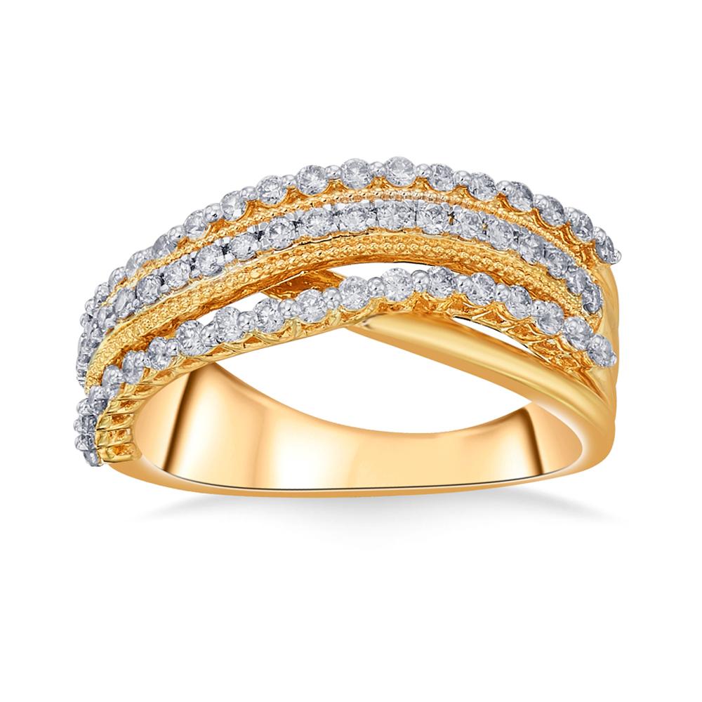 Buy 18 Karat Gold & Diamond Ring