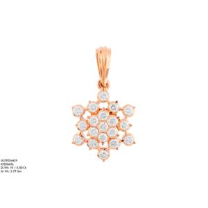 Buy 22 Karat Gold & Diamond Pendant