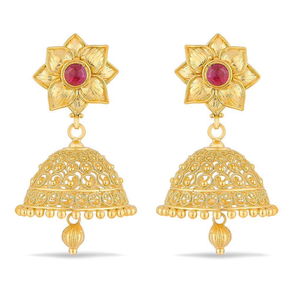 Buy 22 Karat Gold Earrings