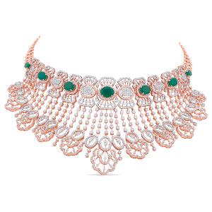 Buy 14 Karat Gold & Diamond Necklace