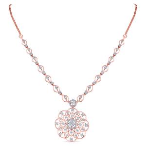 Buy 14 Karat Gold & Diamond Necklace