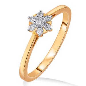 Buy 18 Karat Gold & Diamond Ring