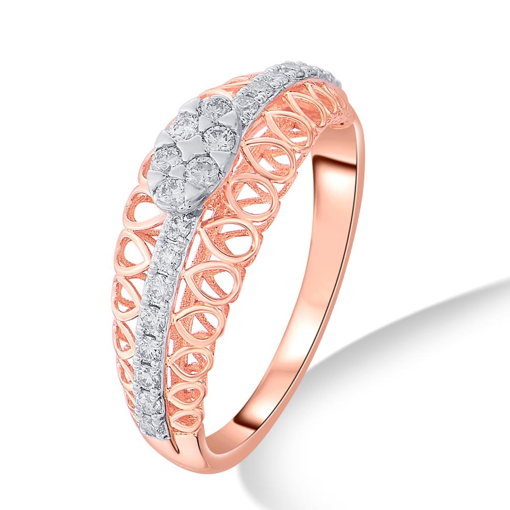 Buy 14 Karat Gold & Diamond Ring