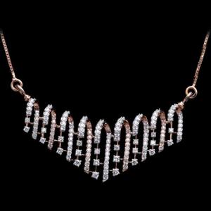 Buy 18 Karat Gold & Diamond Mangalsutra