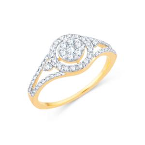 Buy 18 Karat Gold & Diamond Ring