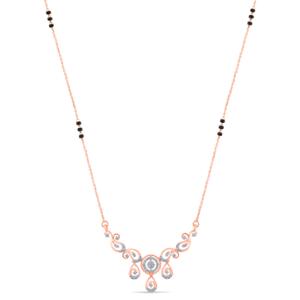 Buy 18 Karat Gold & Diamond Mangalsutra
