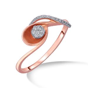 Buy 14 Karat Gold & Diamond Ring