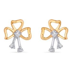 Buy Dainty Bow Daimond studs