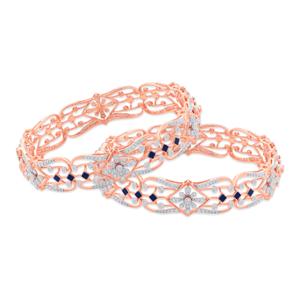 Buy 14 Karat Gold & Diamond Bangles