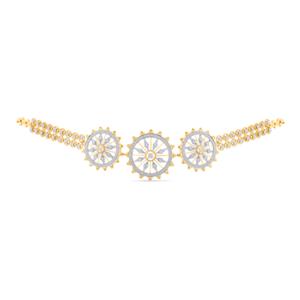 Buy 14 Karat Gold & Diamond Necklace