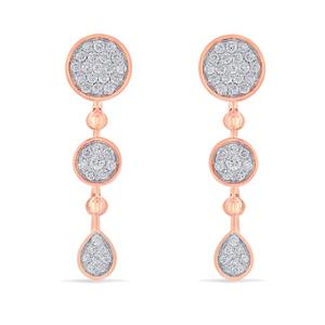 Buy 18 Karat Gold & Diamond Earrings