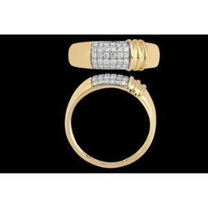 Buy 18 Karat Gold & Diamond Ring