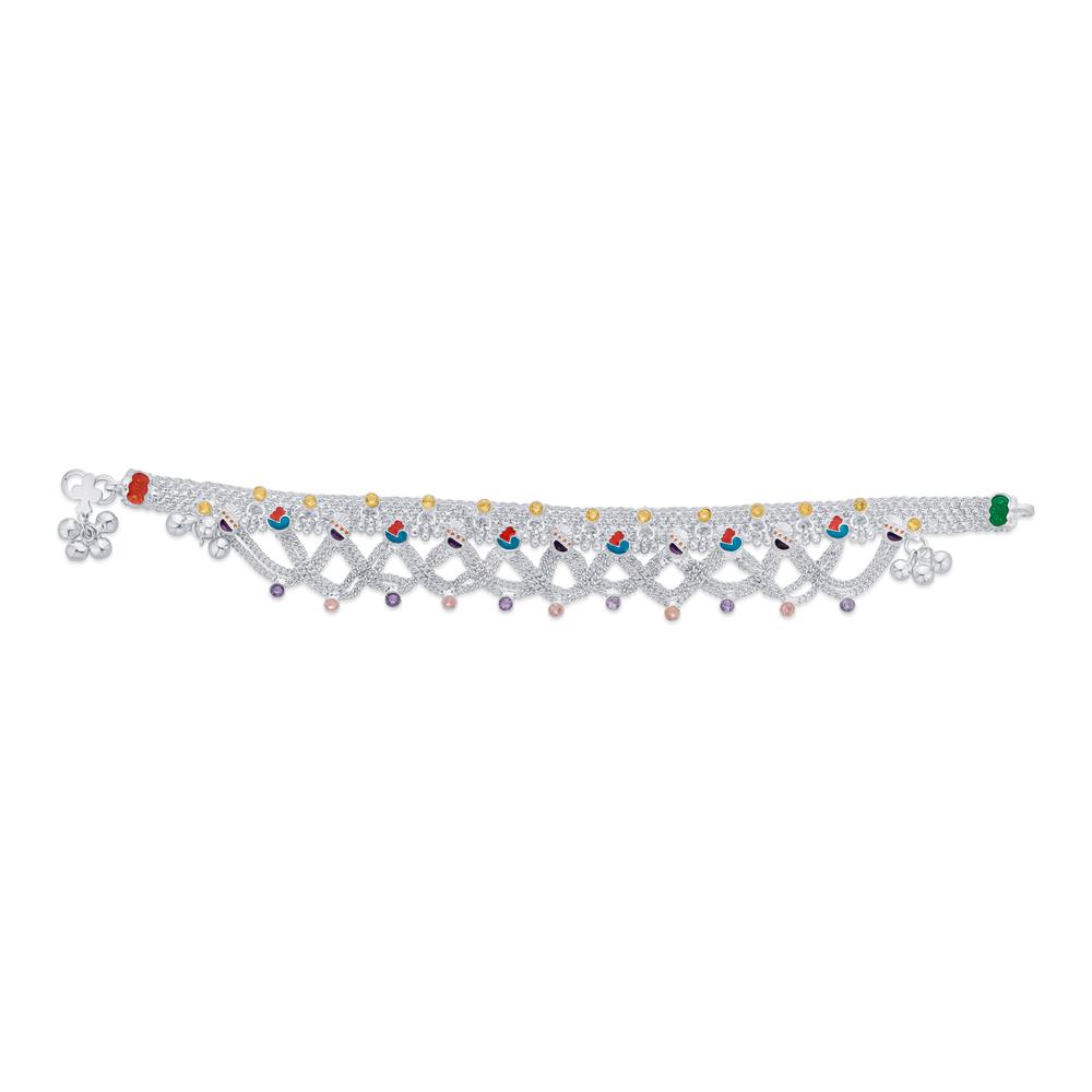 Buy 925 Purity Silver Anklet