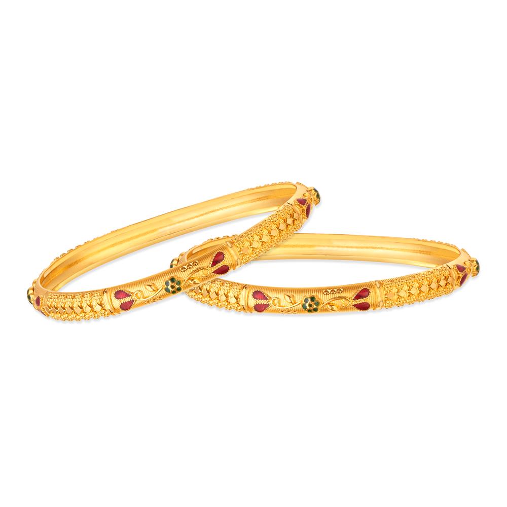 Buy 22 Karat Gold Bangles