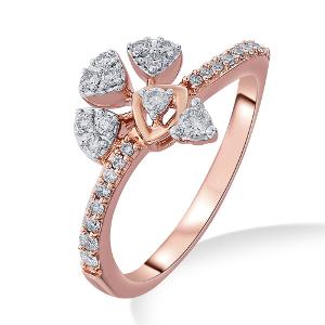 Buy 14 Karat Gold & Diamond Ring