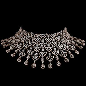 Buy 18 Karat Gold & Diamond Necklace