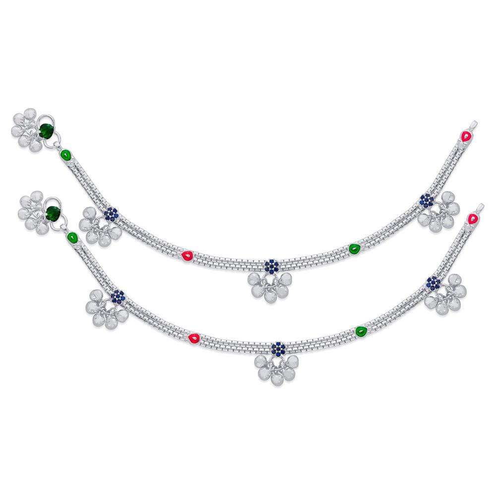 Buy 925 Purity Silver Anklet