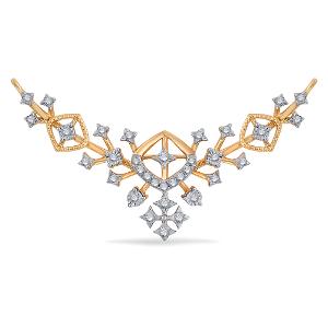Buy 18 Karat Gold & Diamond Mangalsutra