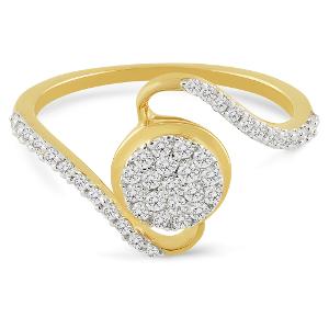 Buy 18 Karat Gold & Diamond Ring