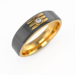 Buy 18 Karat Gold & Diamond Ring