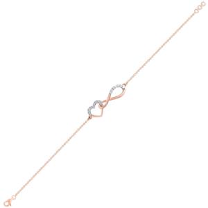 Buy 14 Karat Gold & Diamond Bracelet