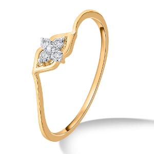 Buy 14 Karat Gold & Diamond Ring