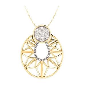 Buy 14 Karat Gold & Diamond Pendant
