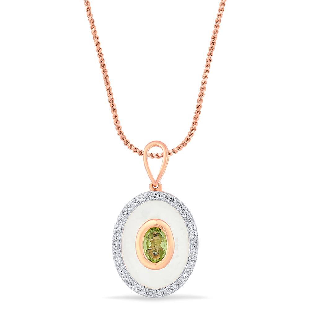 Buy 18 Karat Gold & Diamond Pendant