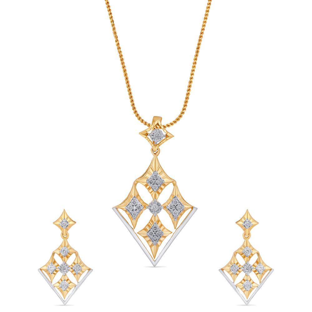 Buy Erina Diamond Pendant Set