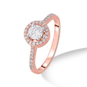 Buy 14 Karat Gold & Diamond Ring