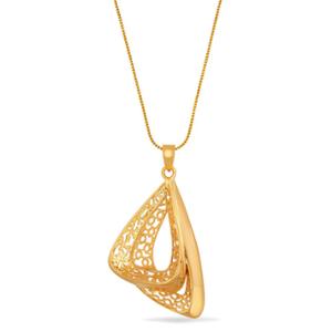 Buy 22 Karat Intricate Gold Necklace
