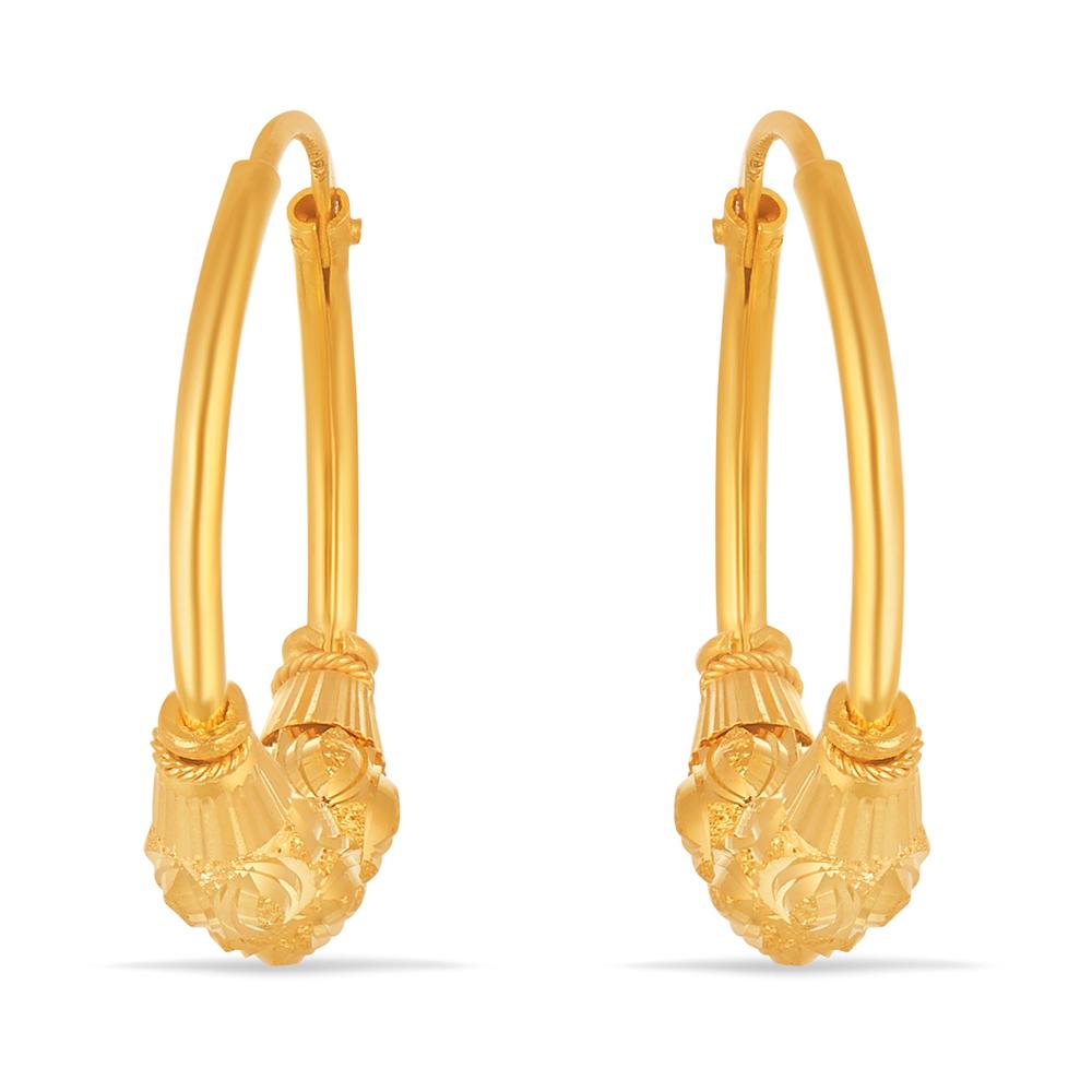 Buy 22 Purity Gold Earrings