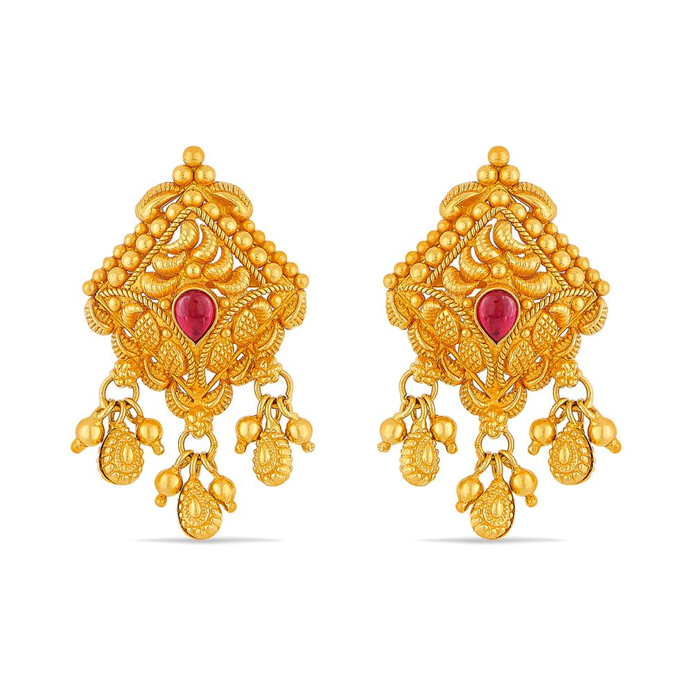 Buy 22 Karat Gold Earrings