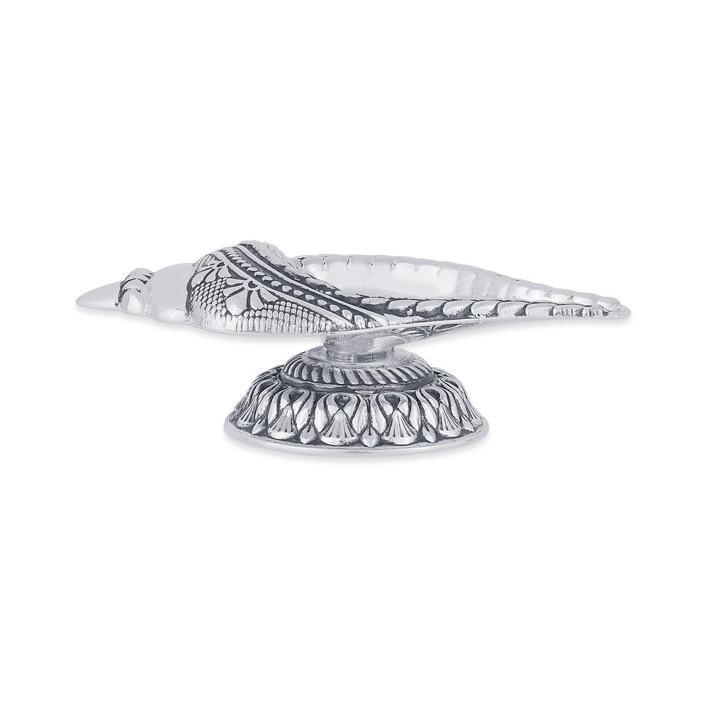 Buy 925 Purity Silver Shankh Diya